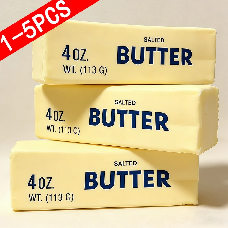 Novelty Gifts - 1-5個入り ソフトスローリバウンド バタースティック スクイーズ ストレス解消 スクイッシー