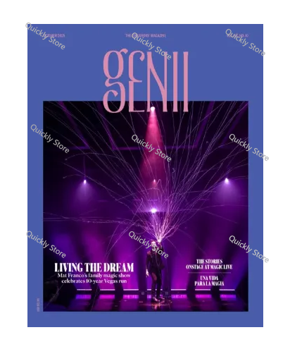 Magic Tricks - Genii 2025年10月 マジックトリック（インスタントダウンロード）迅速に送信