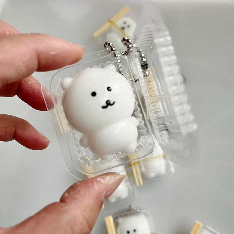ランチボックス スクイーズ ジョークベア かわいいスクイーズ - Prank Toys のレビューと価格