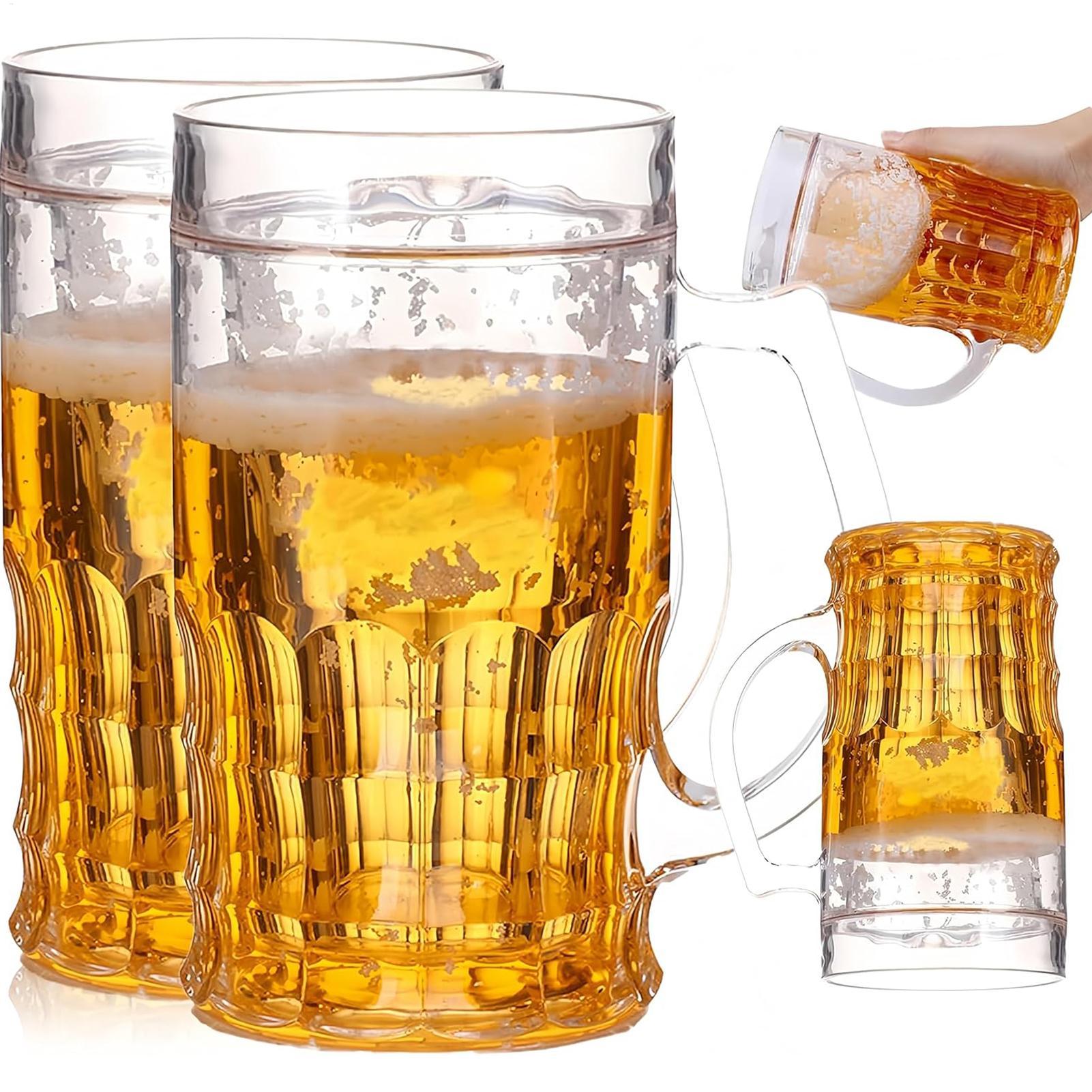450ml 面白い偽造ビールマグカップ リアルなビールマグカ - Prank Toys のレビューと価格