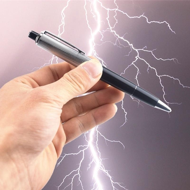 クリエイティブなファンシーボールペン、電気ショックで驚かせる - Shock Pen Prank Toy のレビューと価格