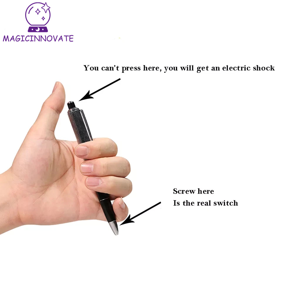 非常に面白い電動ショックペンおもちゃユーティリティガジェット - Shock Pen Prank Toy のレビューと価格