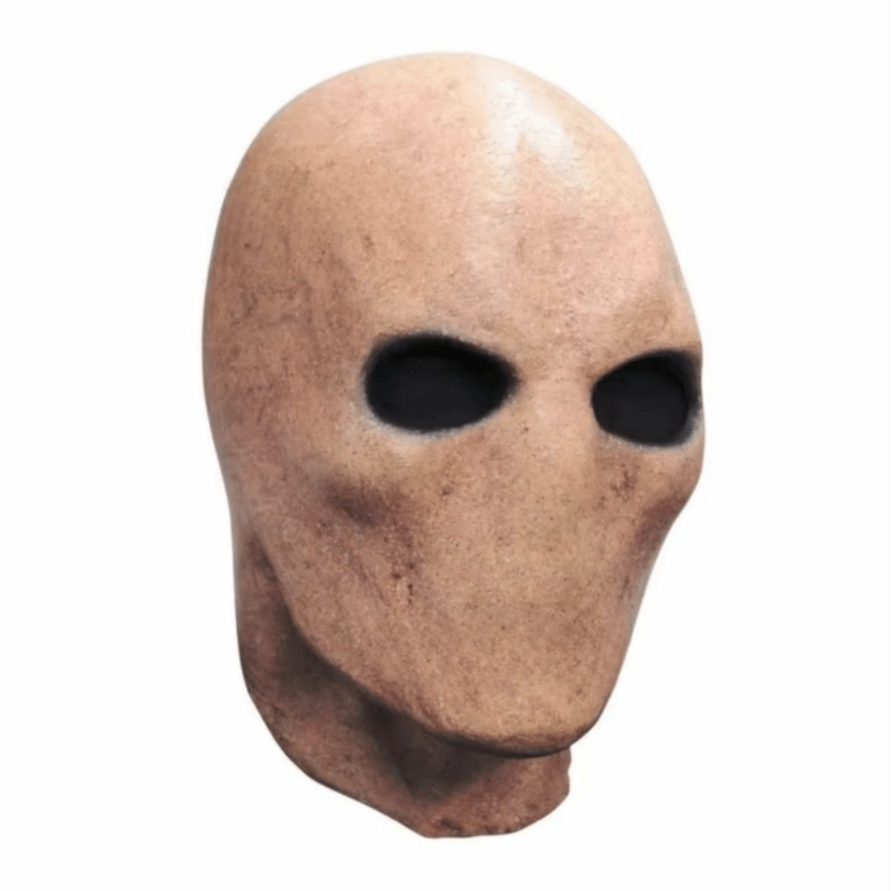 顔のない男 ハロウィン スレンダーマンマスク ドレスアップ  - Latex Alien Mask Realistic のレビューと価格