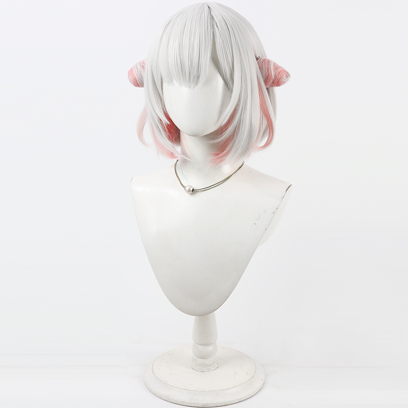 Suou Patra コスプレウィッグ Vtuber グレー - Anime Cosplay Wig Heat Resistant のレビューと価格