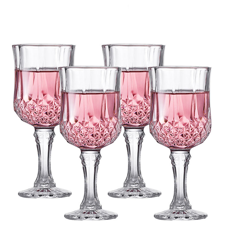 バーパーティー用の透明なシャンパンカップ、赤ワイングラス、ク - Glow In The Dark Party Glasses のレビューと価格