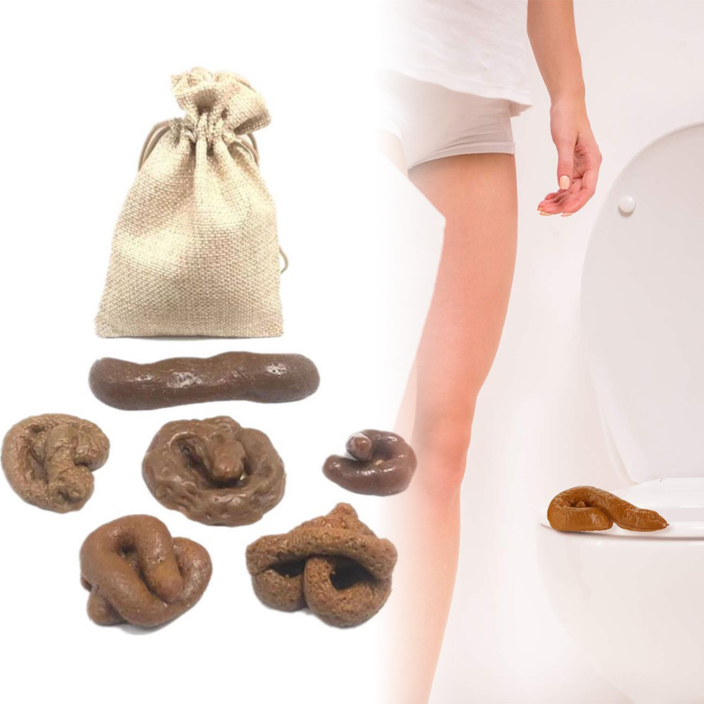 6個セット うんち型 いたずらグッズ 異なる形 シミュレーシ - Fake Poop Gag Gift のレビューと価格