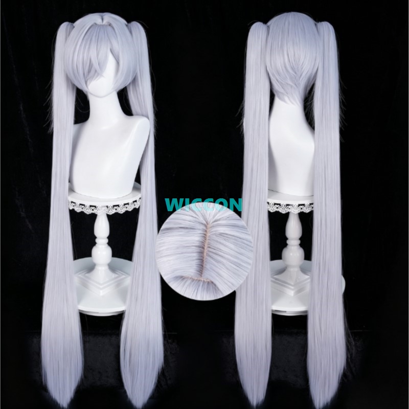 シンデレラコスプレウィッグ シルバーブルーパープルミックスウ - Anime Cosplay Wig Heat Resistant のレビューと価格