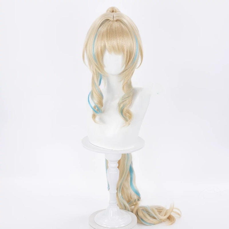 ゲーム『原神』ヴェスナ・ストリヴォザ コスプレウィッグ ロン - Anime Cosplay Wig Heat Resistant のレビューと価格