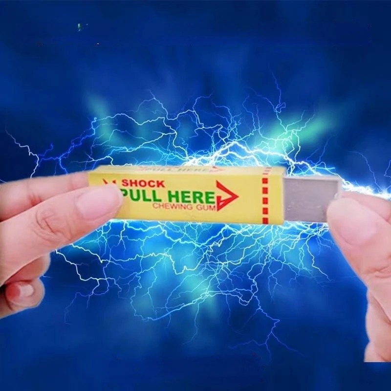 電気ショックジョークチューインガム プルヘッドショッキングト - Shock Pen Prank Toy のレビューと価格