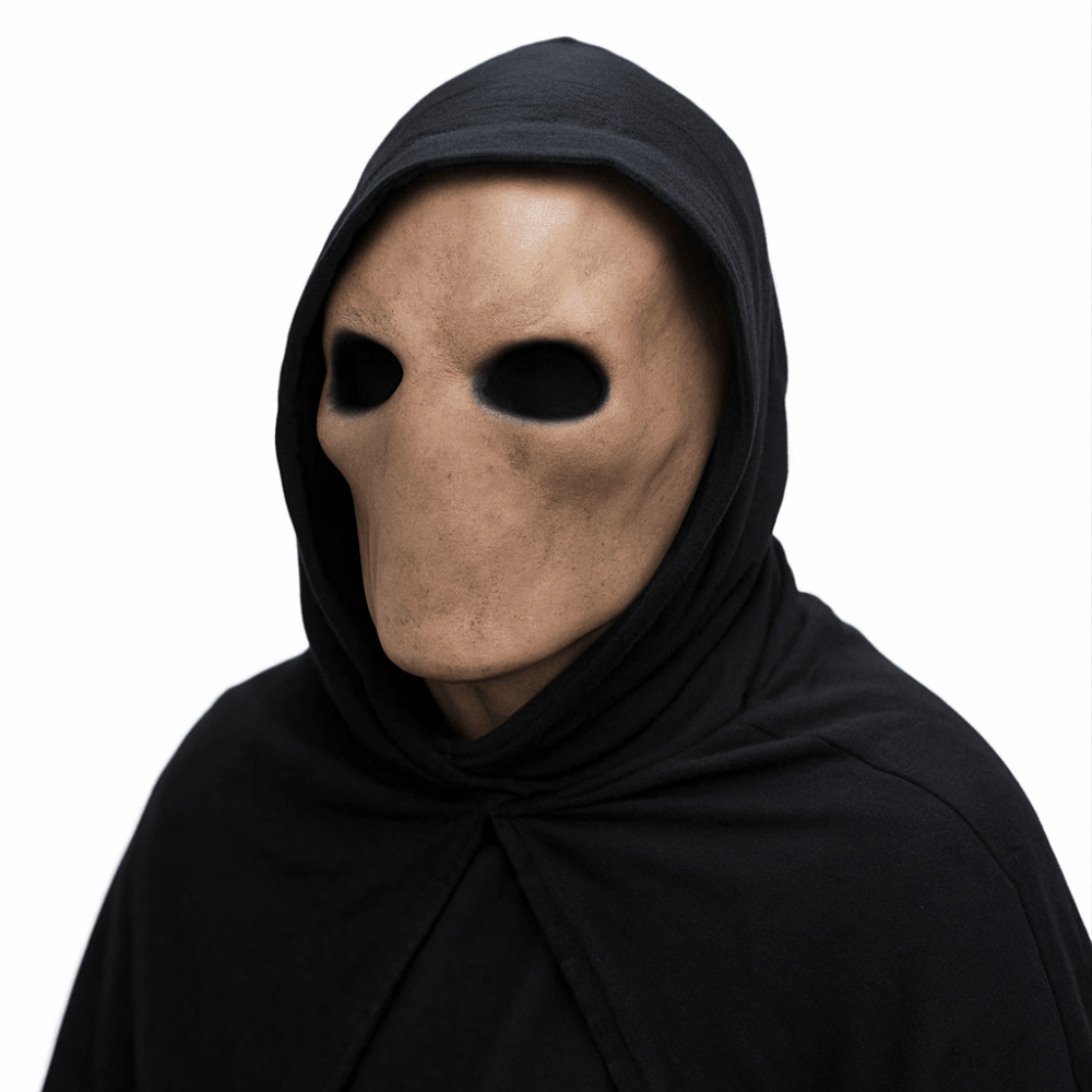 顔のない男ハロウィンスレンダーマンマスク非毒性ドレスアップエ - Latex Alien Mask Realistic のレビューと価格