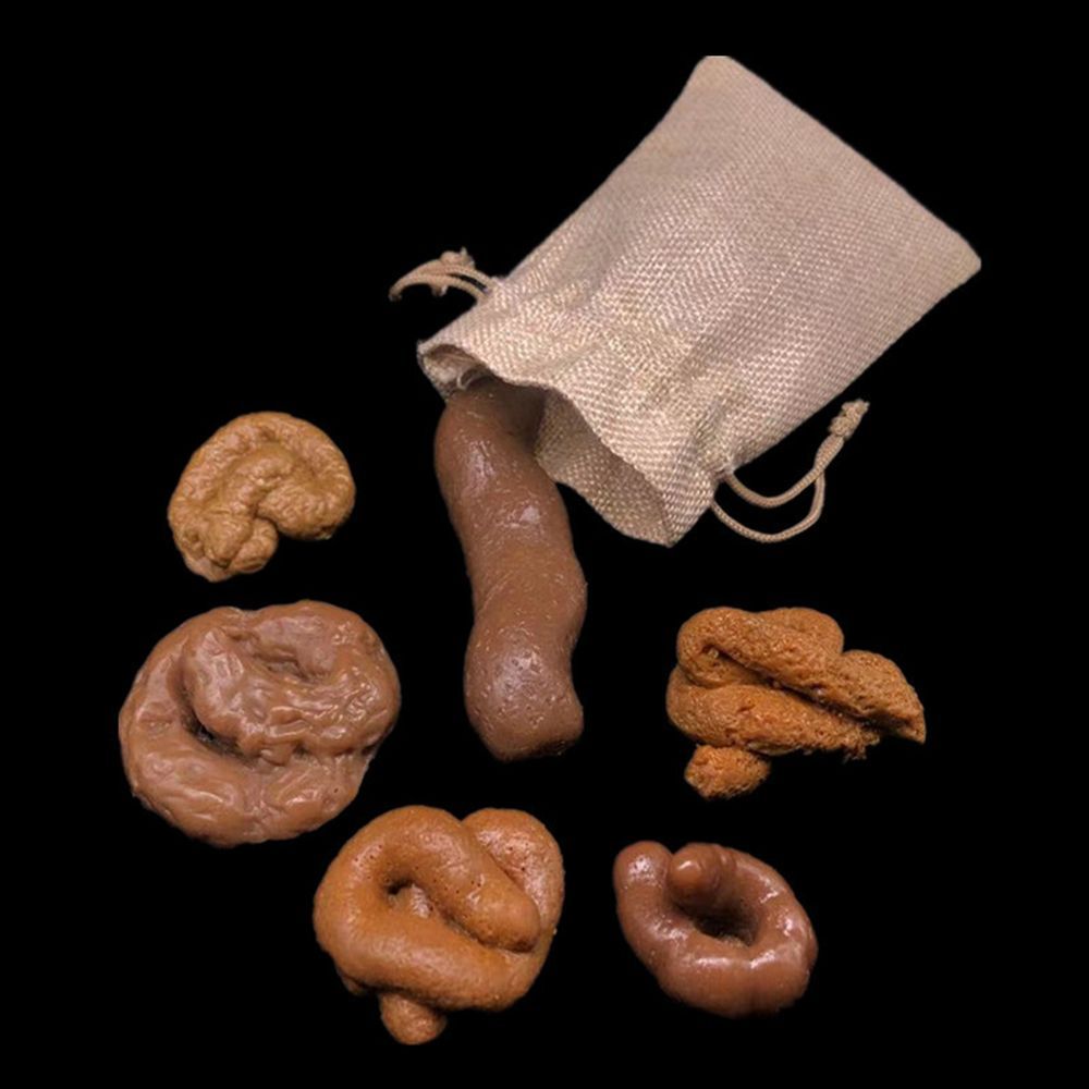 6個入り おもしろいたずらグッズ 愚者の日ギフト 面白いリア - Fake Poop Gag Gift のレビューと価格