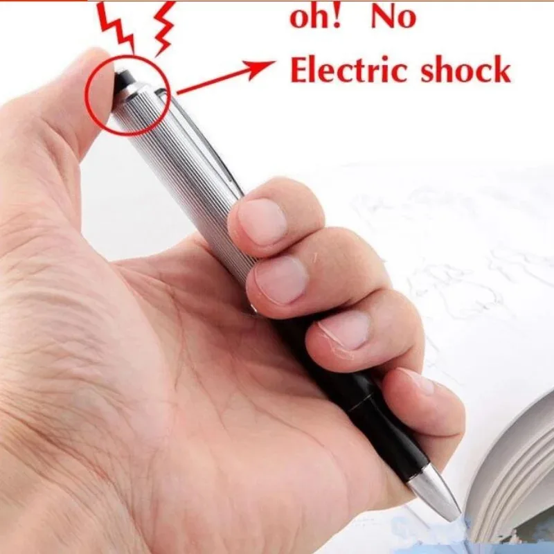 11L^1個入り クリエイティブ電気ショックペン おもちゃ  - Shock Pen Prank Toy のレビューと価格