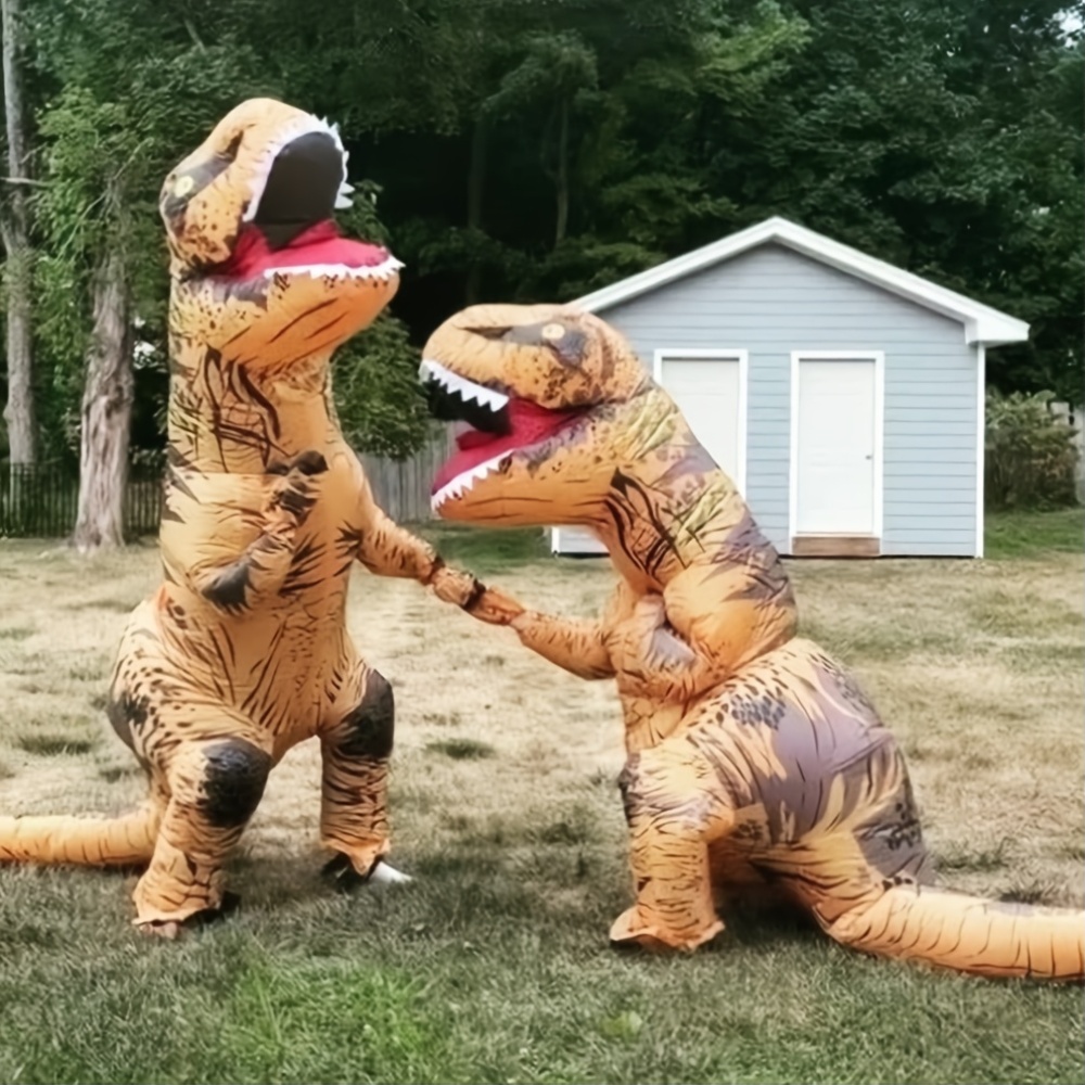 大人用インフレータブル恐竜ハロウィンコスチューム、ハロウィン - Inflatable Dinosaur Costume Adult のレビューと価格
