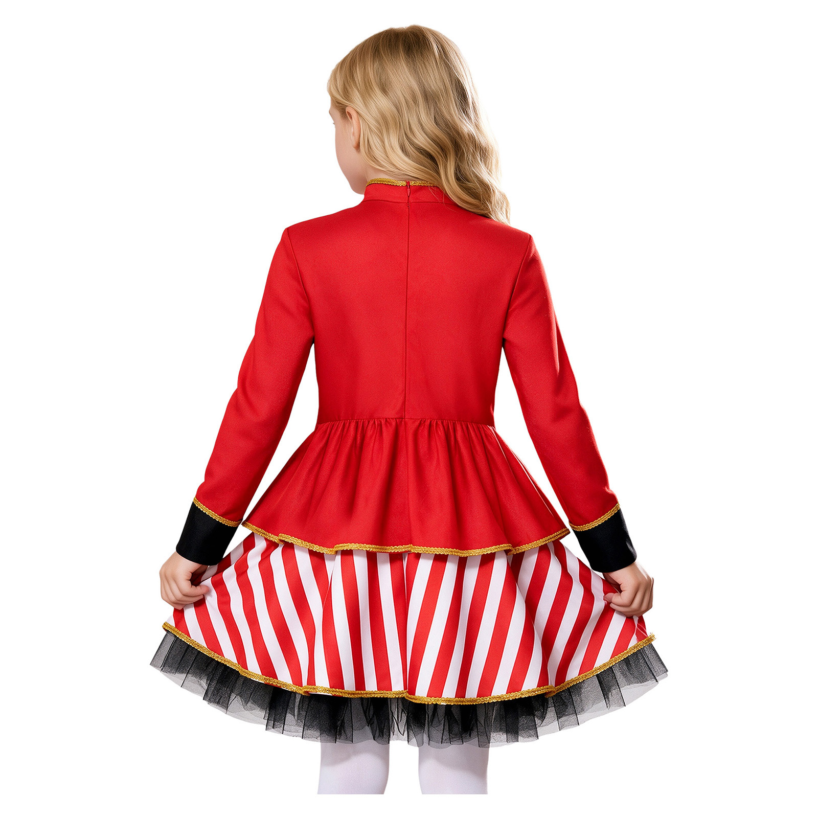 ダンスサークスのリングマスター風コスチューム。きらめくスパン - Costumes のレビューと価格