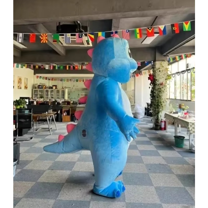 2 メートル/2.6 メートルインフレータブルブルードラゴン - Inflatable Dinosaur Costume Adult のレビューと価格