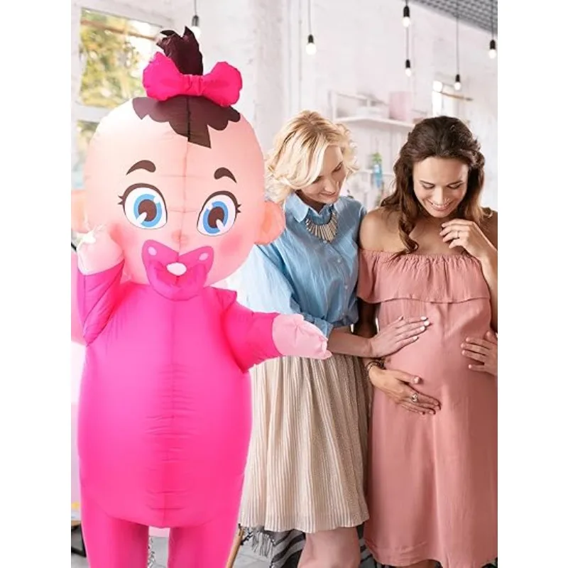 大人用のかわいいベビーインフレータブルコスチューム2個セット - Costumes のレビューと価格