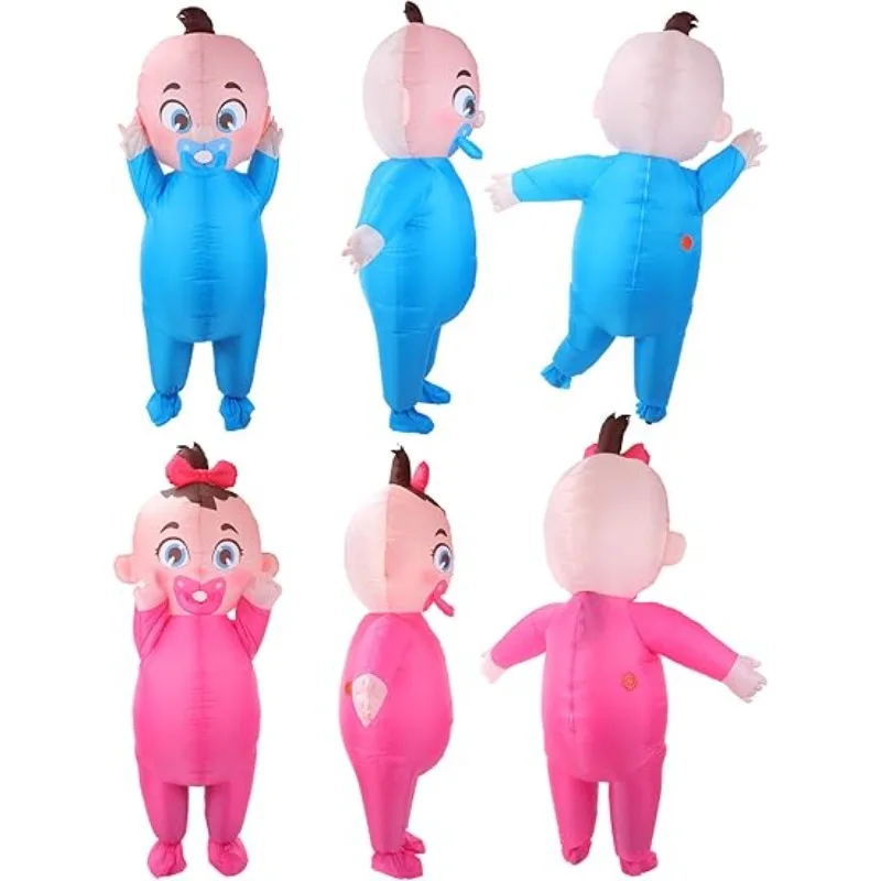 大人用のかわいいベビーインフレータブルコスチューム2個セット - Costumes のレビューと価格