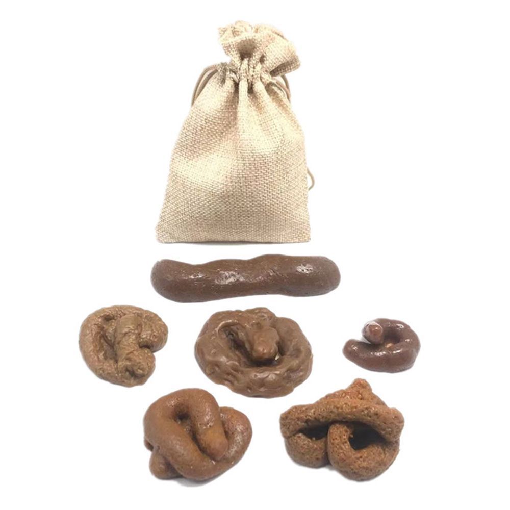 6 個ジョークトリッキーおもちゃガジェットスクイッシュ抗スト - Fake Poop Gag Gift のレビューと価格
