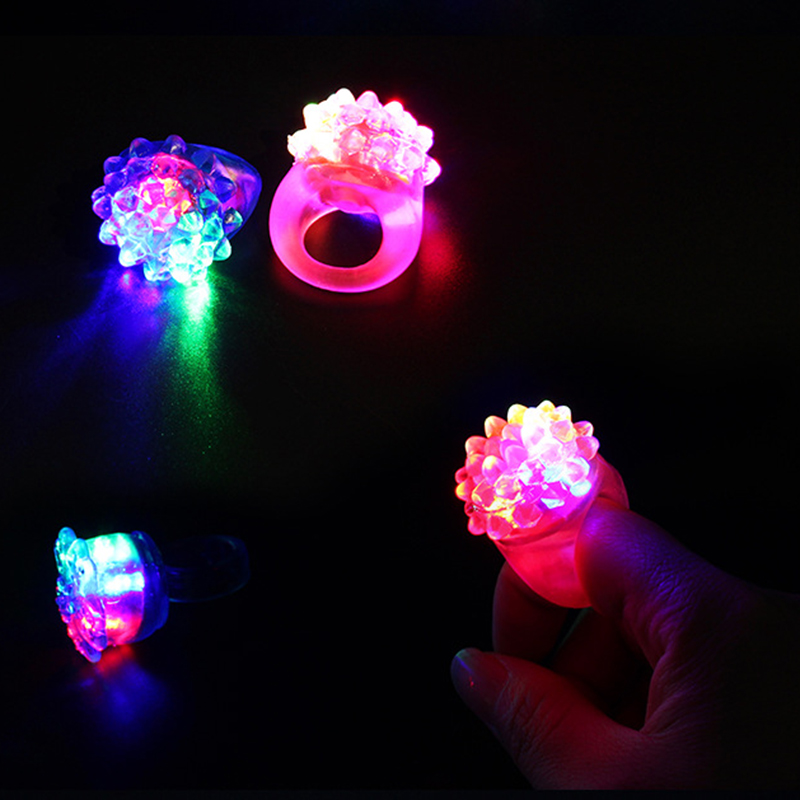 20/30/50 個光るリング LED ライトアップ発光リン - Glow In The Dark Party Glasses のレビューと価格