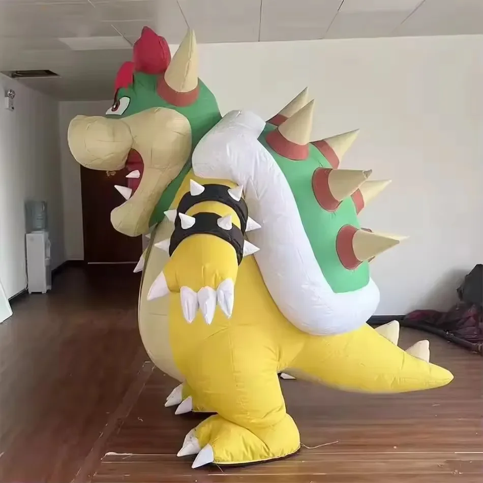 インフレータブル 2 メートルドラゴンタートルマスコット人形 - Inflatable Dinosaur Costume Adult のレビューと価格