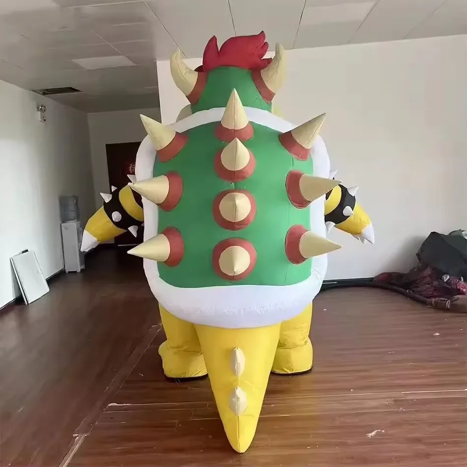 インフレータブル 2 メートルドラゴンタートルマスコット人形 - Inflatable Dinosaur Costume Adult のレビューと価格