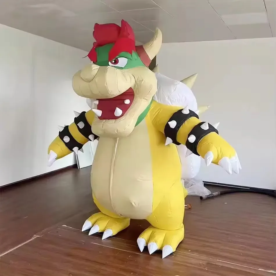 インフレータブル 2 メートルドラゴンタートルマスコット人形 - Inflatable Dinosaur Costume Adult のレビューと価格