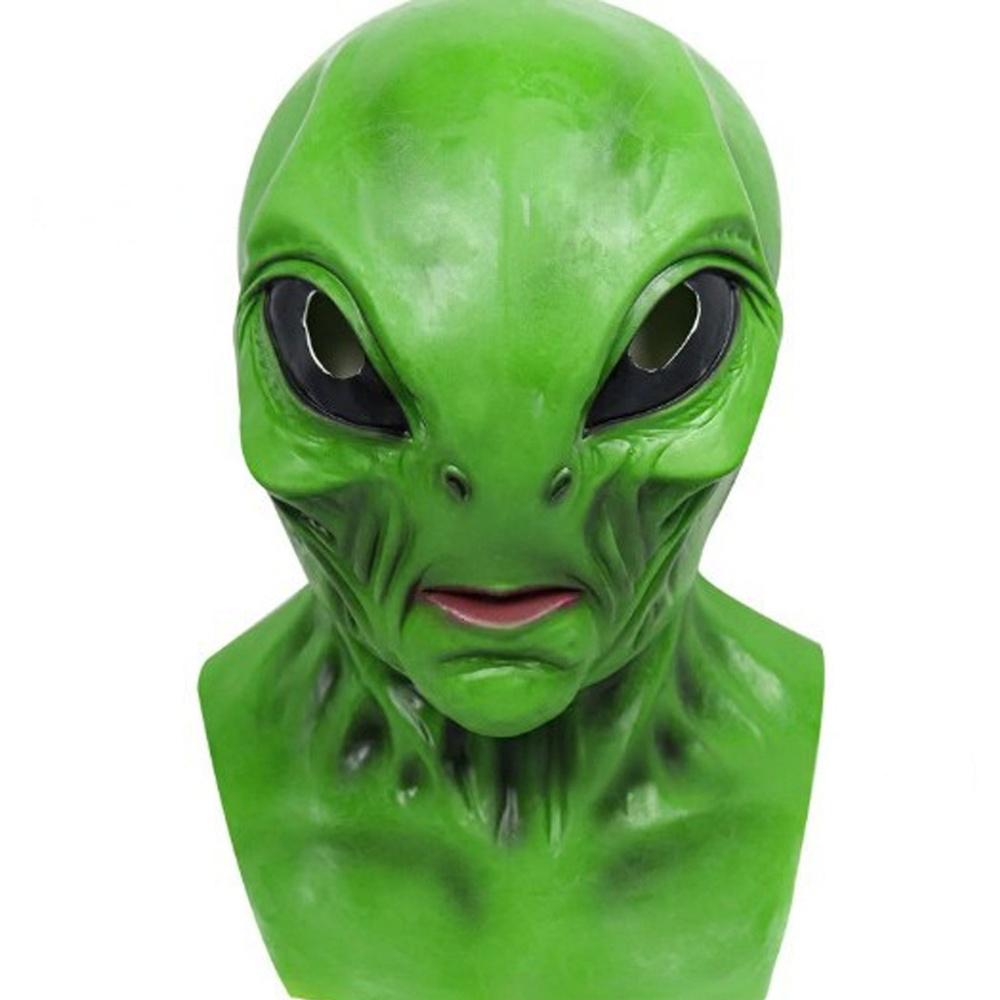ハロウィンエイリアンマスクリアルなキセノモーフUFOマスクホ - Latex Alien Mask Realistic のレビューと価格