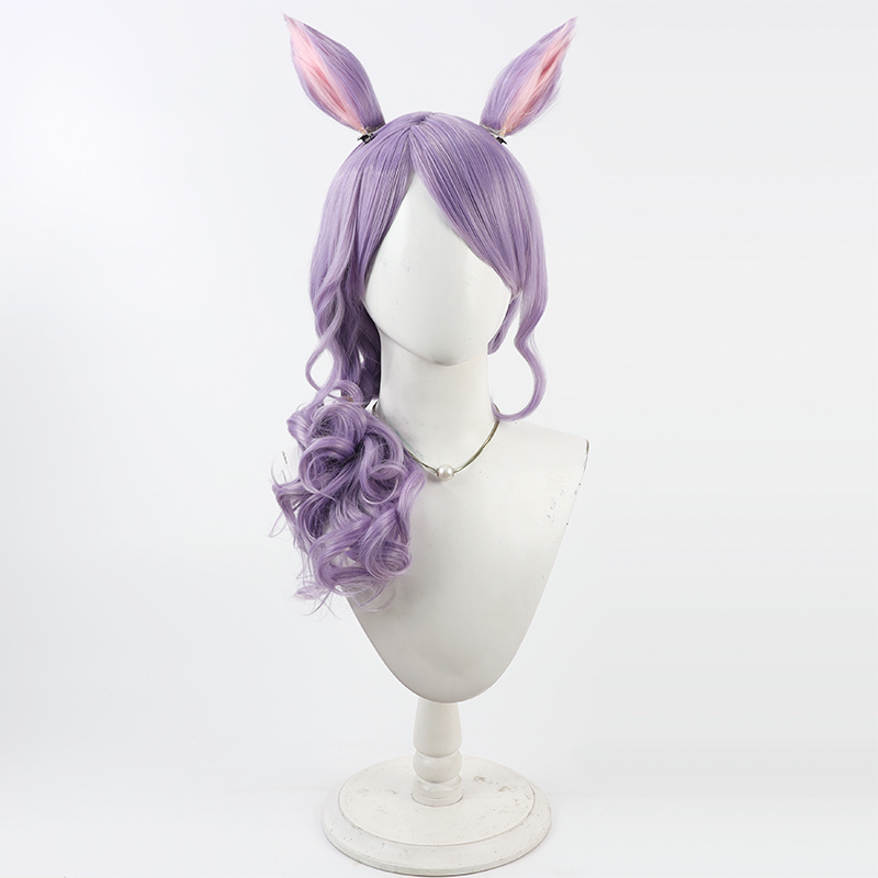 メジロ コスプレウィッグ ウマ娘 プリティーダービー パープ - Anime Cosplay Wig Heat Resistant のレビューと価格