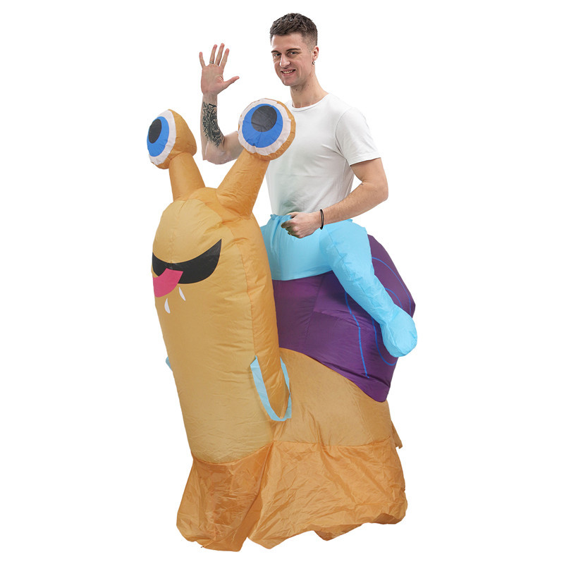 カタツムリの着ぐるみ、インフレータブル衣装、遊園地用、ハロウ - Costumes のレビューと価格