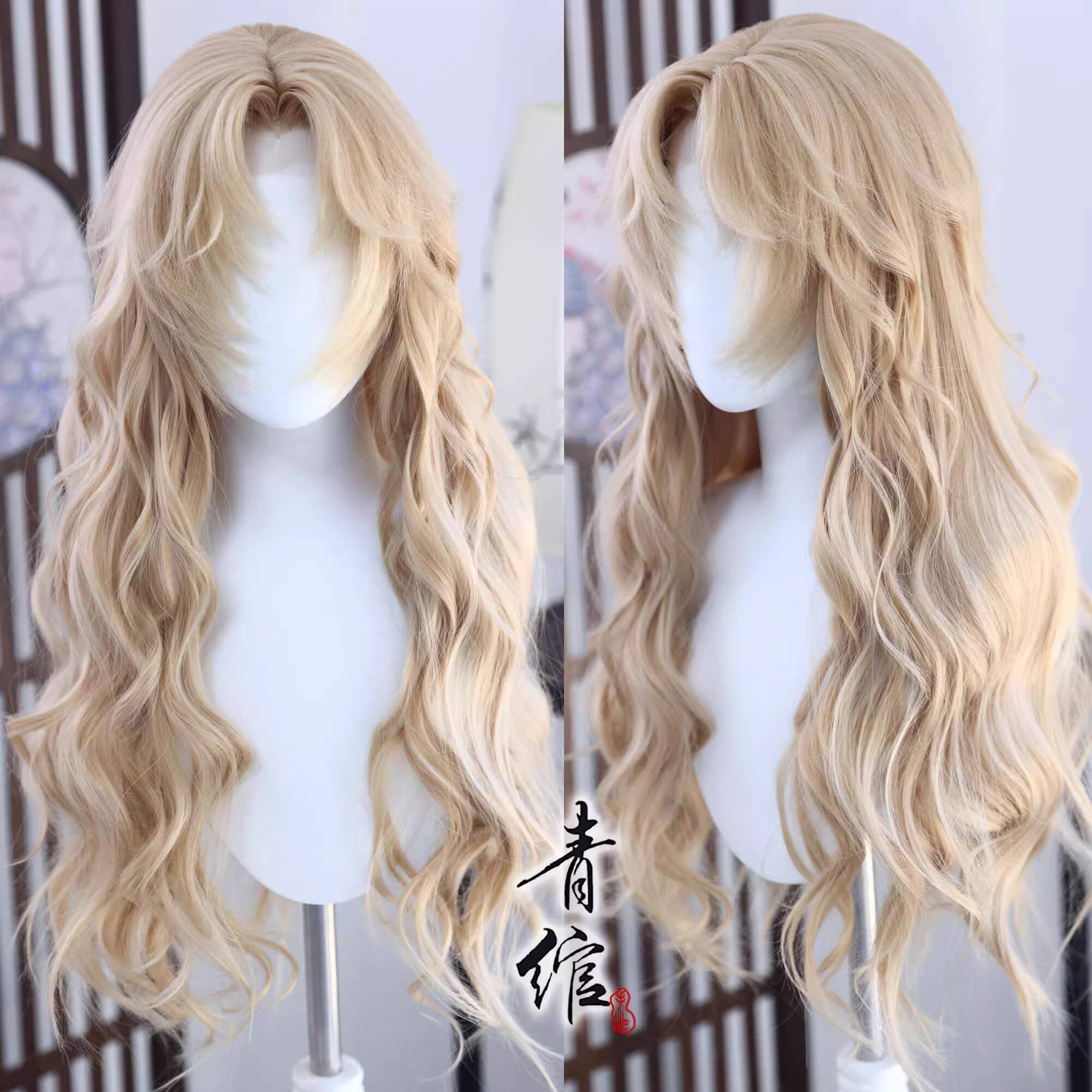 ヴェルモットベルモット風ウィッグコスプレ工藤新一毛利蘭女性ロ - Anime Cosplay Wig Heat Resistant のレビューと価格