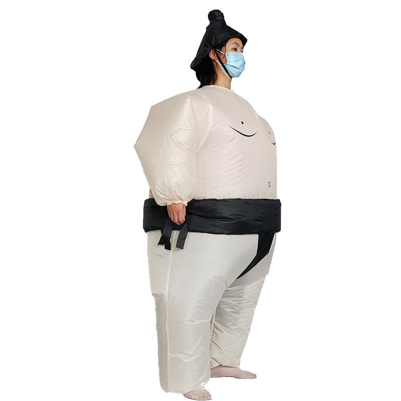 ファットマン相撲インフレータブルコスチュームゲーム競技会ハロ - Costumes のレビューと価格