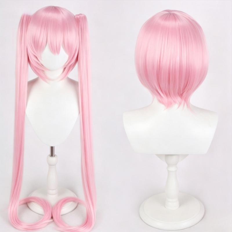ダンガンロンパ utsugi コトコ コスプレウィッグ ピン - Anime Cosplay Wig Heat Resistant のレビューと価格