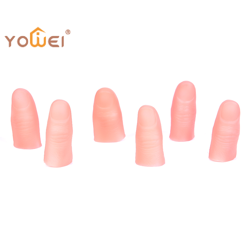 最新3個セット フェイクソフトサムチップフィンガー フェイク - Thumb Tip Magic Trick Set のレビューと価格